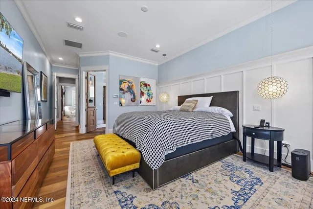 a spacious bathroom with a granite countertop sink mirror and a