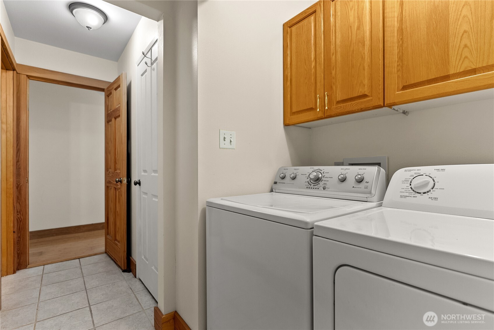427 Rendezvous Road Winthrop, WA 98862 - Photo 24 of 40 a utility room with dryer and washer
