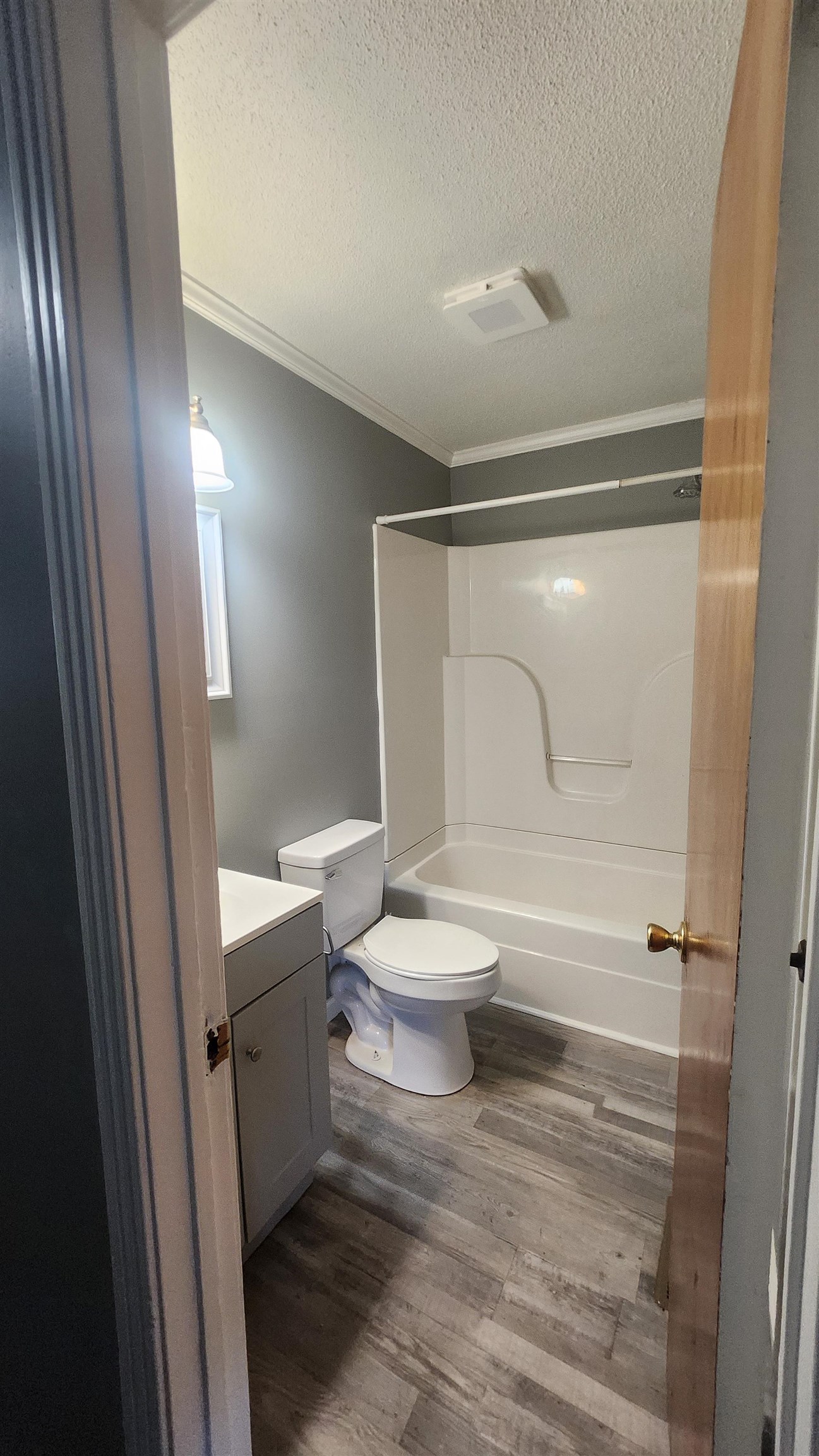 56 Riddick Street Gates, TN 38037 - Photo 7 of 10 a bathroom with a toilet and a shower