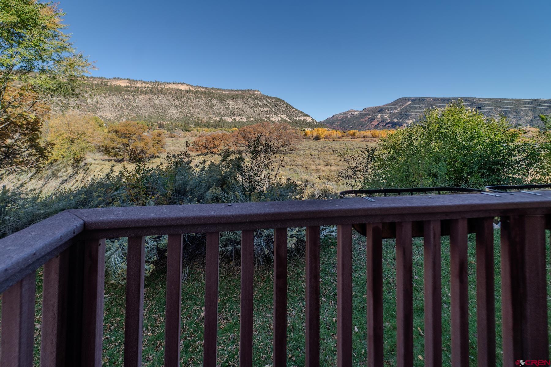 35 Sunshine Court, Unit 3 Durango, CO 81301 - Photo 22 of 26 a balcony with an outdoor space