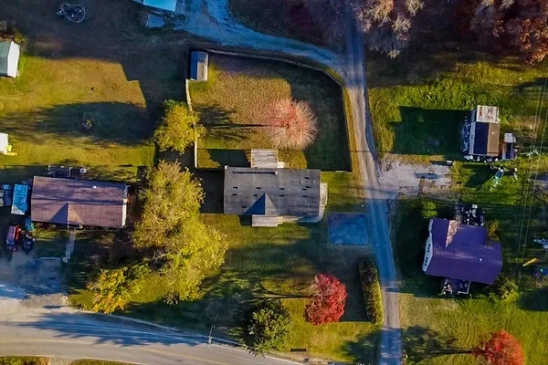 view of a house with a yard