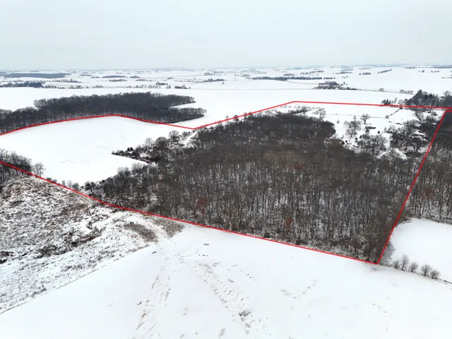 a view of a backyard of snow