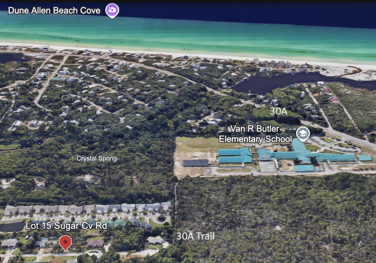 Lot 15 Sugar Cove Road Santa Rosa Beach, FL 32459 - Photo 1 of 5 Aerial Lot 15 Sugar Cove Rd