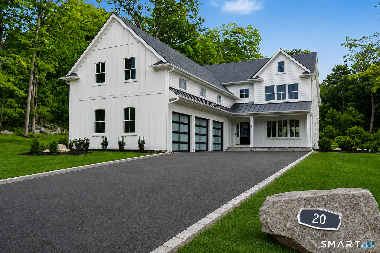 20 Locust Hill Road Darien, CT 06820 - Photo 2 of 31 Grass has been visually enhanced