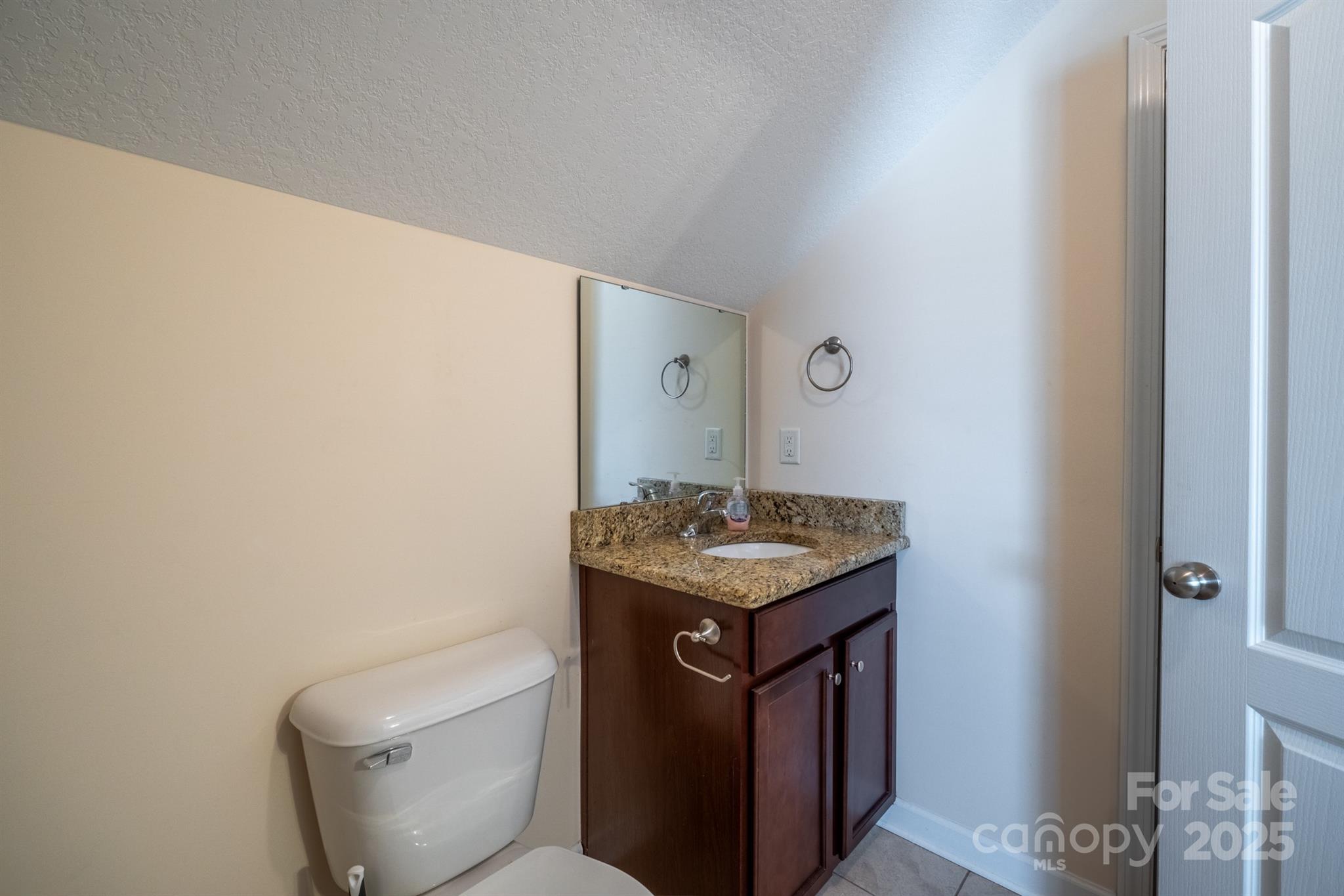 1812 Sam Smith Road Fort Mill, SC 29708 - Photo 32 of 43 a bathroom with a toilet a sink and a mirror