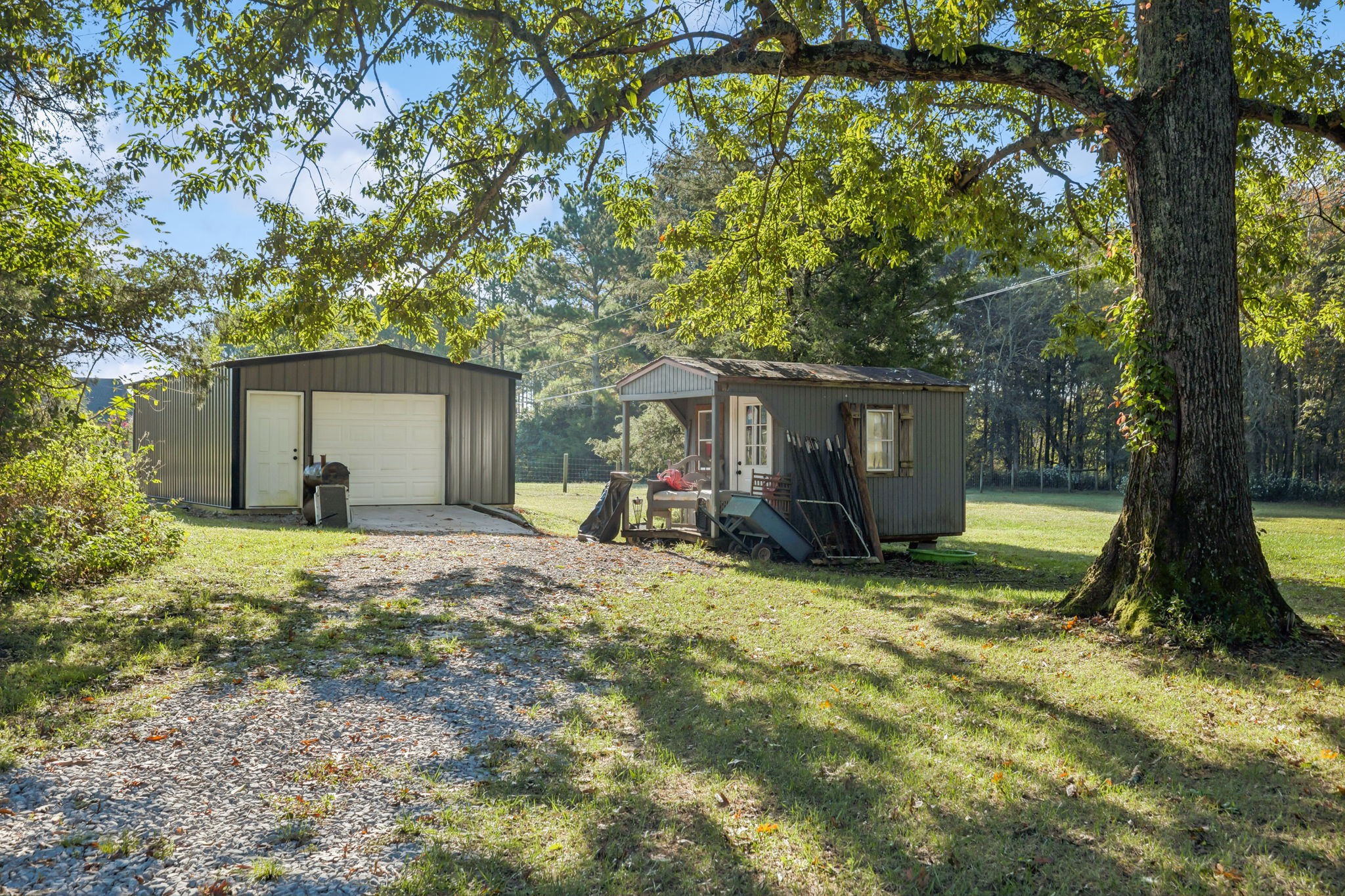 4650 Lunns Store Road Chapel Hill, TN 37034 - Photo 36 of 40 a view of a house with backyard and a tree