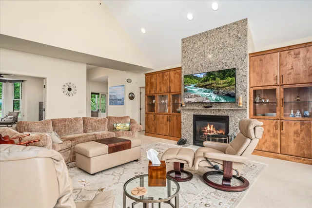 a view of a bathroom with a bathroom