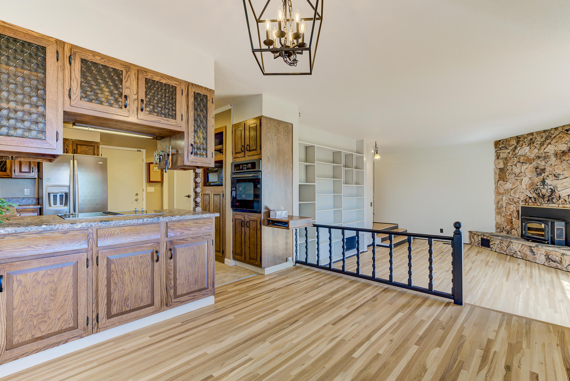 8809 Valley View Road Redding, CA 96001 - Photo 10 of 31 a view of a kitchen from the hallway