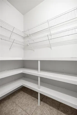 a view of a room with shelf