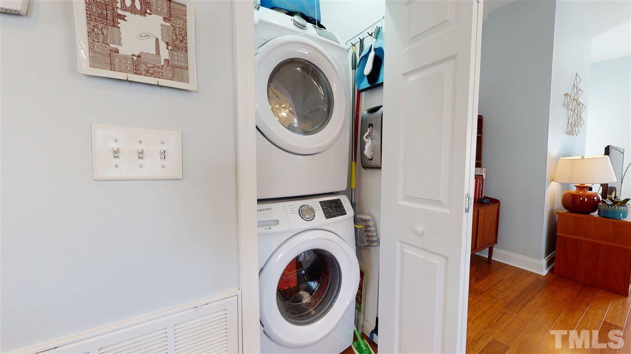 910 East Jones Street Raleigh, NC 27601 - Photo 21 of 23 a utility room with dryer and washer
