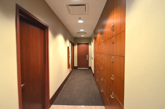 a view of a terrace with chairs