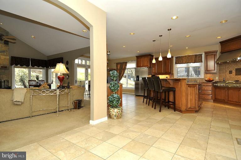 6312 Walhonding Road Bethesda, MD 20816 - Photo 23 of 29 View from foyer of kitchen and family room
