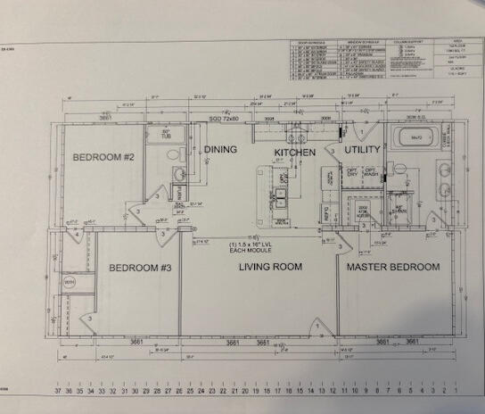 5638 Dixie Plantation Road Hollywood, SC 29449 - Photo 17 of 17 Dixie Floor Plan