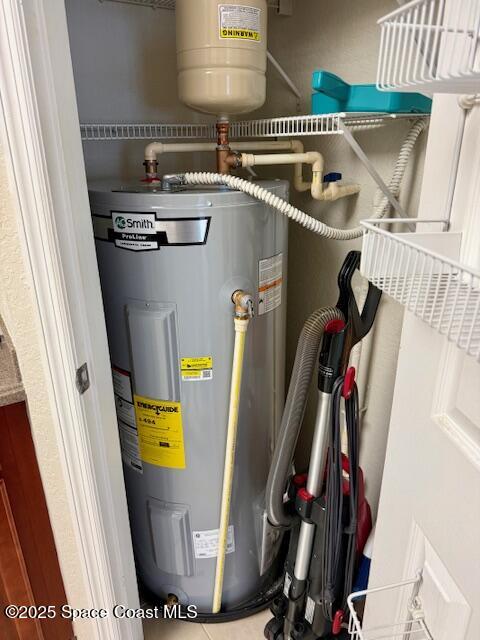 3868 Lexmark Lane, Unit 309 Rockledge, FL 32955 - Photo 37 of 39 a view of water heater room