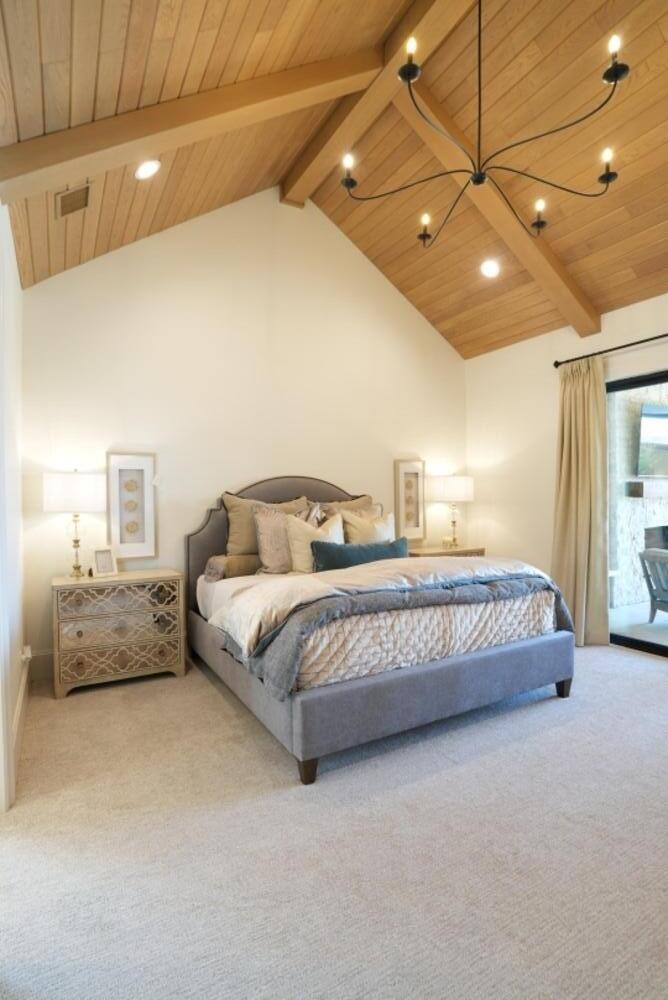 4101 149th Street Lubbock, TX 79423 - Photo 26 of 53 a spacious bedroom with a bed and ceiling fan