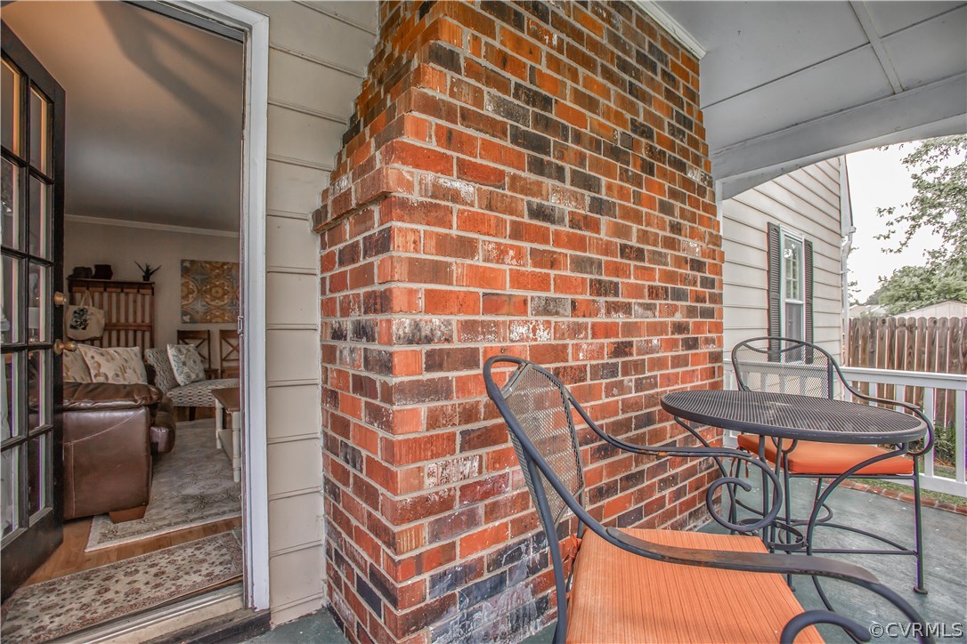 14 Ashinghurst Road, Unit 14 Henrico, VA 23238 - Photo 11 of 31 Cute side porch where you can enjoy a coffee or gl