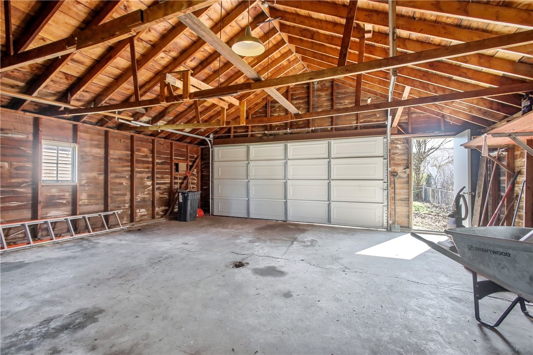 1925 Sunset Avenue Springfield, OH 45505 - Photo 43 of 45 This spacious garage features a durable concrete floor and ample room for vehicles and storage.