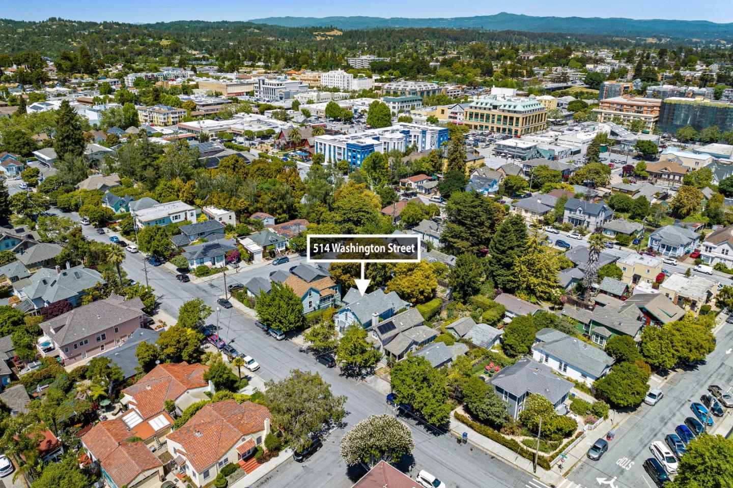 514 Washington Street Santa Cruz, CA 95060 - Photo 15 of 25 an aerial view of residential houses with outdoor space
