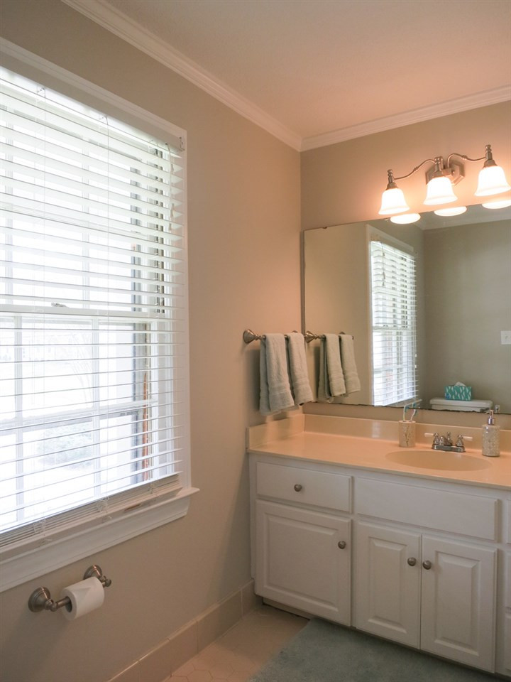 4713 Pemberton Drive Raleigh, NC 27609 - Photo 17 of 25 The Master Bath has a tiled flr & tiled shower. Master Bath/Spa