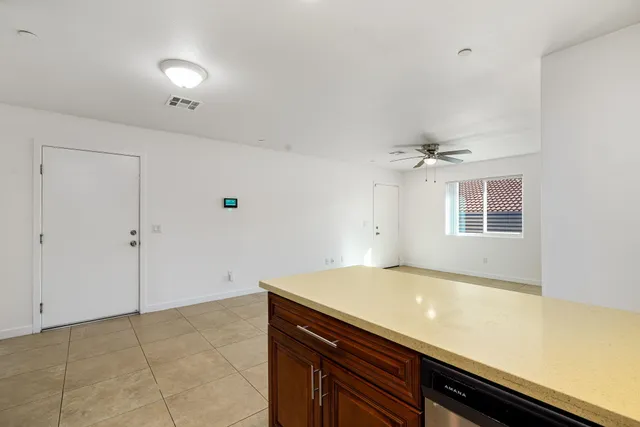 a view of a backyard of the house