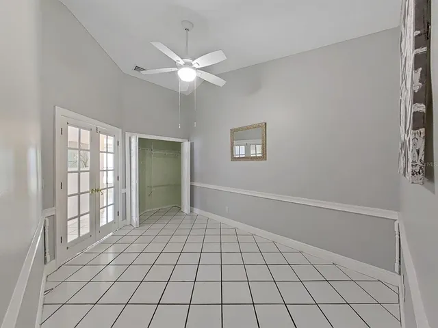 a bathroom with a shower and a tub