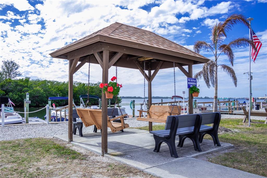 10315 Cortez Road West, Unit 281 Bradenton, FL 34210 - Photo 23 of 25 a view of patio with chairs and tables