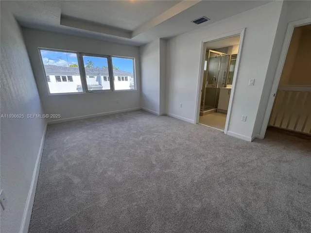 a view of empty room