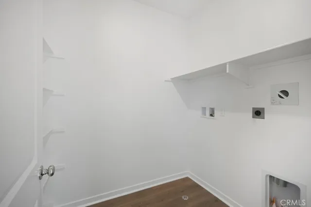 a view of small space with closet