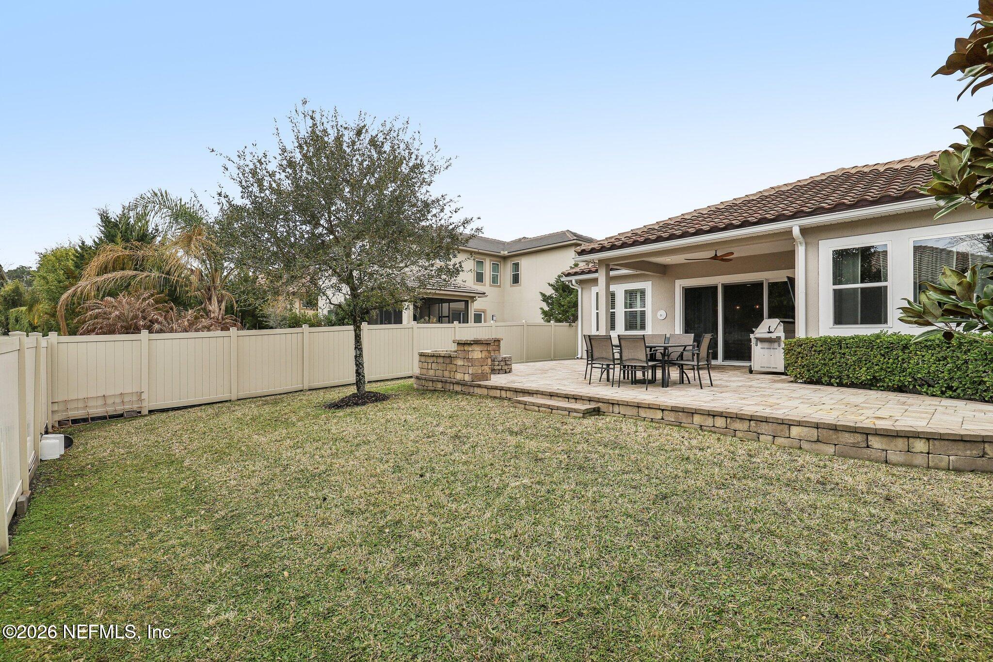 97 Rialto Drive Ponte Vedra, FL 32081 - Photo 33 of 48 a view of a house with backyard and sitting area