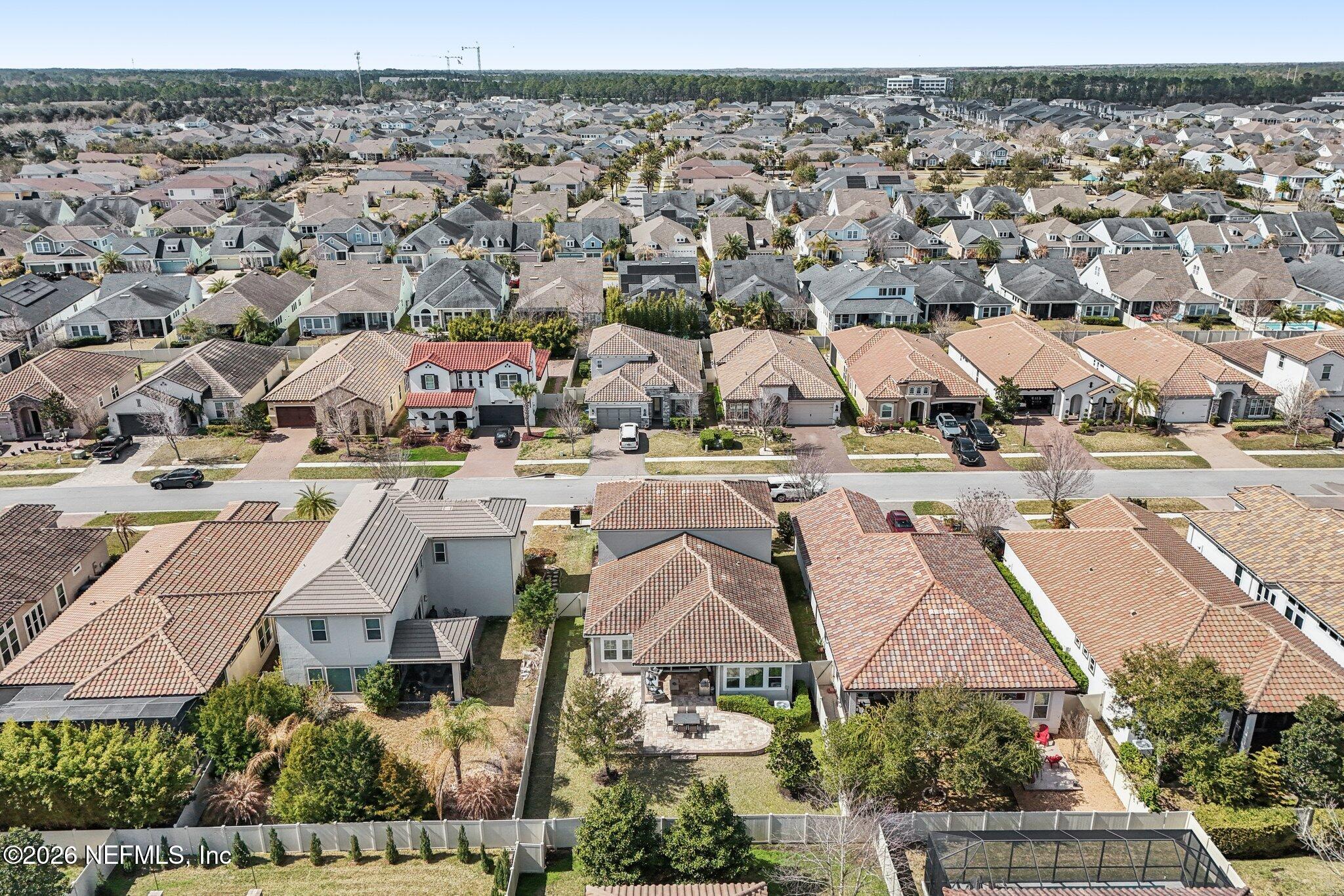 97 Rialto Drive Ponte Vedra, FL 32081 - Photo 36 of 48 an aerial view of residential houses with outdoor space