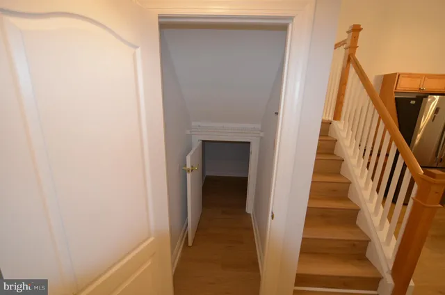 a view of a livingroom with a window