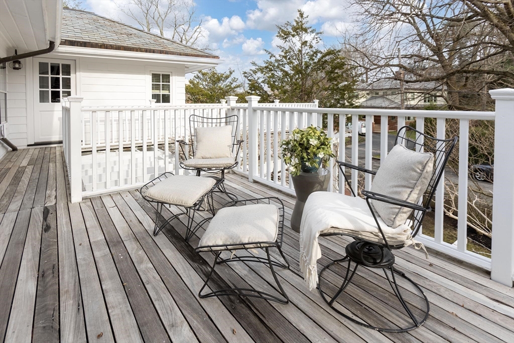 57 Hedge Road Brookline, MA 02445 - Photo 29 of 37 a view of balcony with furniture