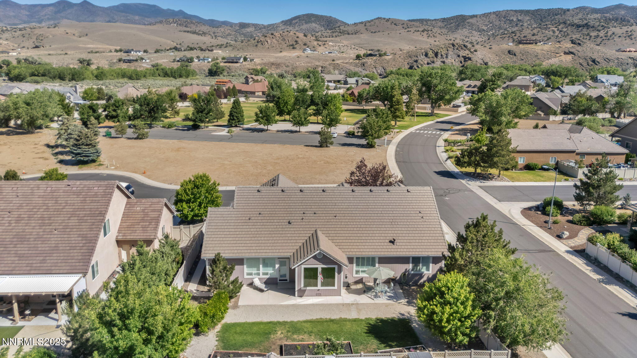 420 Chianti Way Dayton, NV 89403 - Photo 35 of 38 aerial view back