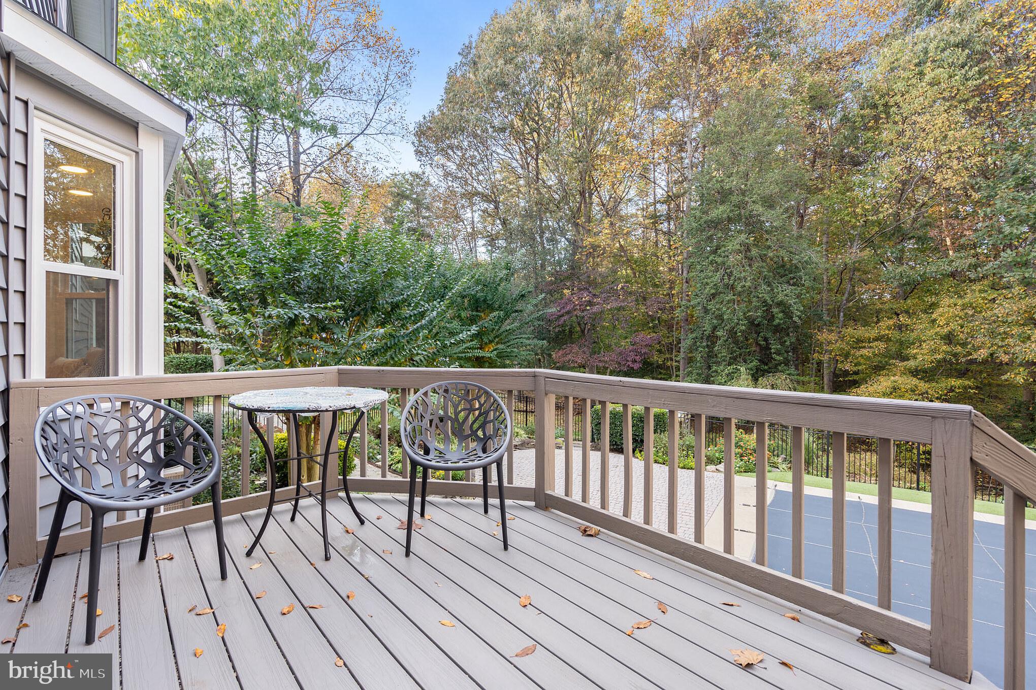 1965 Kings Landing Road Huntingtown, MD 20639 - Photo 14 of 46 Main level deck overlooks pool.