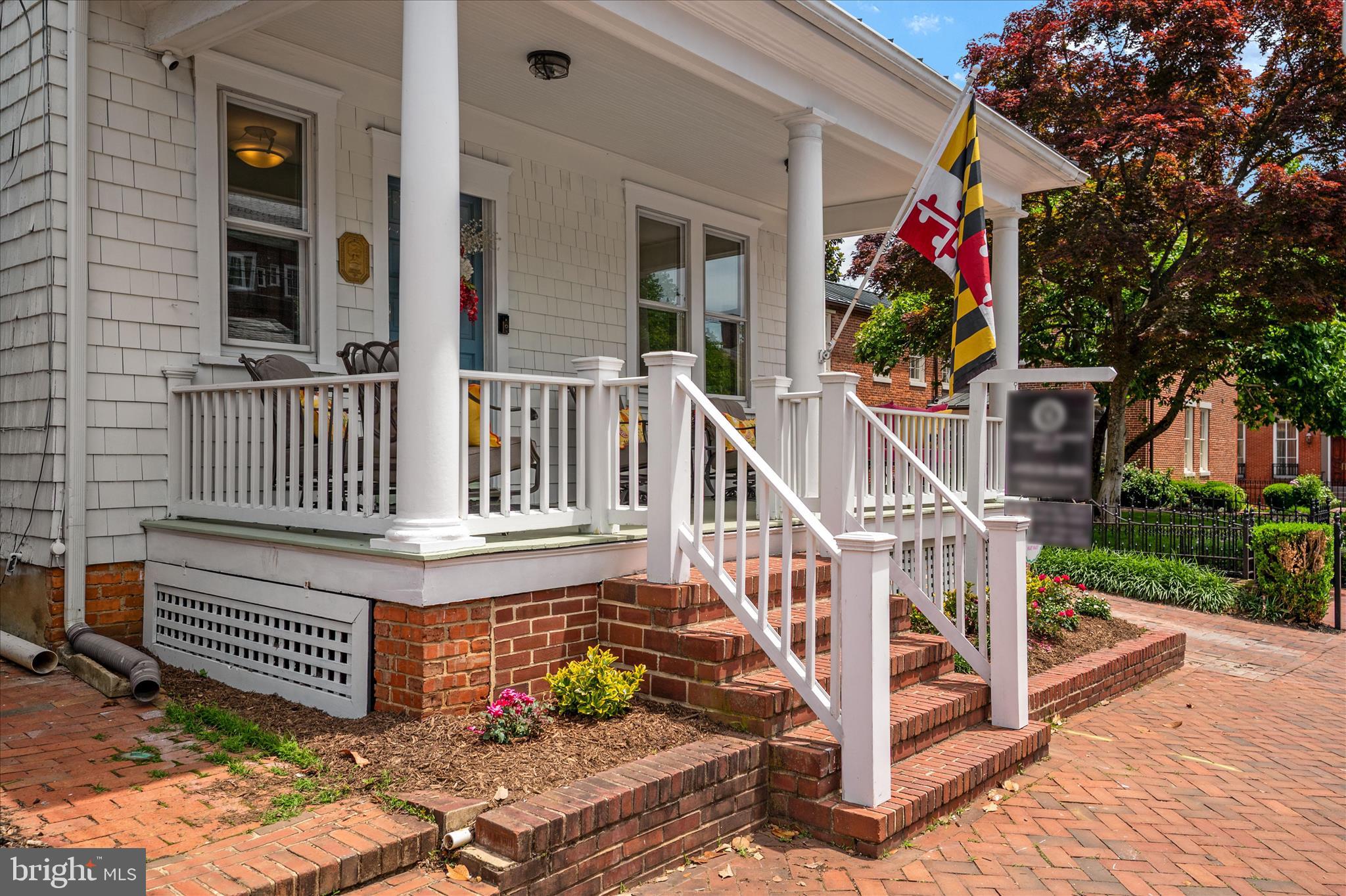 238 King George Street Annapolis, MD 21401 - Photo 4 of 55 Welcoming front porch