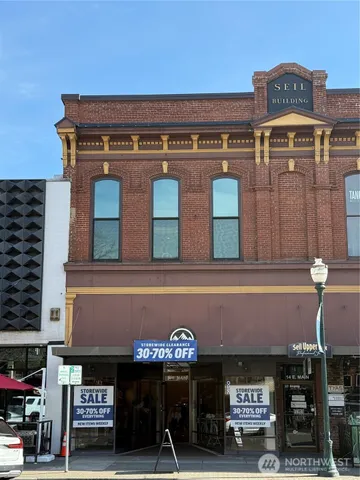 a building with glass windows