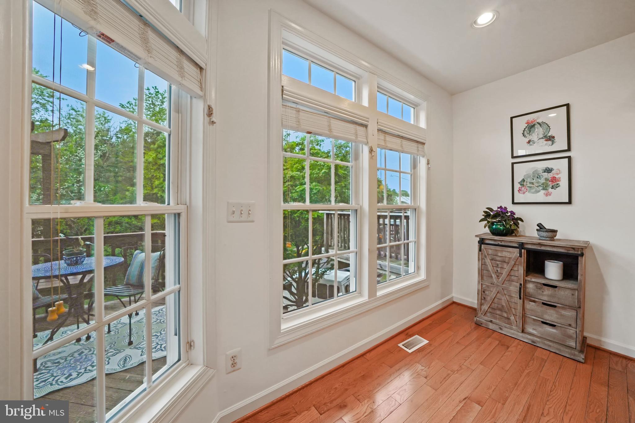 6660 Debra Lu Way Springfield, VA 22150 - Photo 15 of 37 Fantastic views from the kitchen-oversized windows