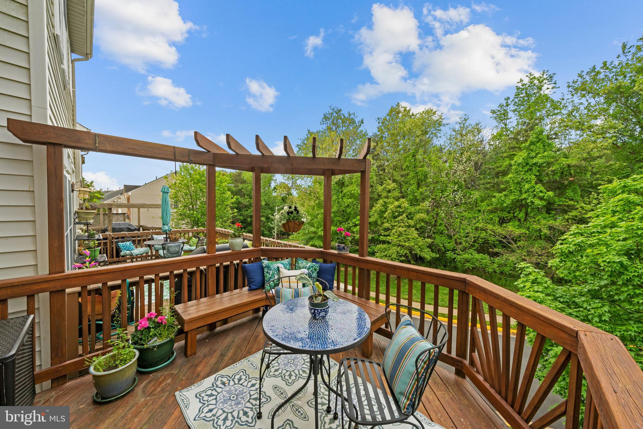 6660 Debra Lu Way Springfield, VA 22150 - Photo 18 of 37 Perfect deck ideal for enjoying meals al fresco