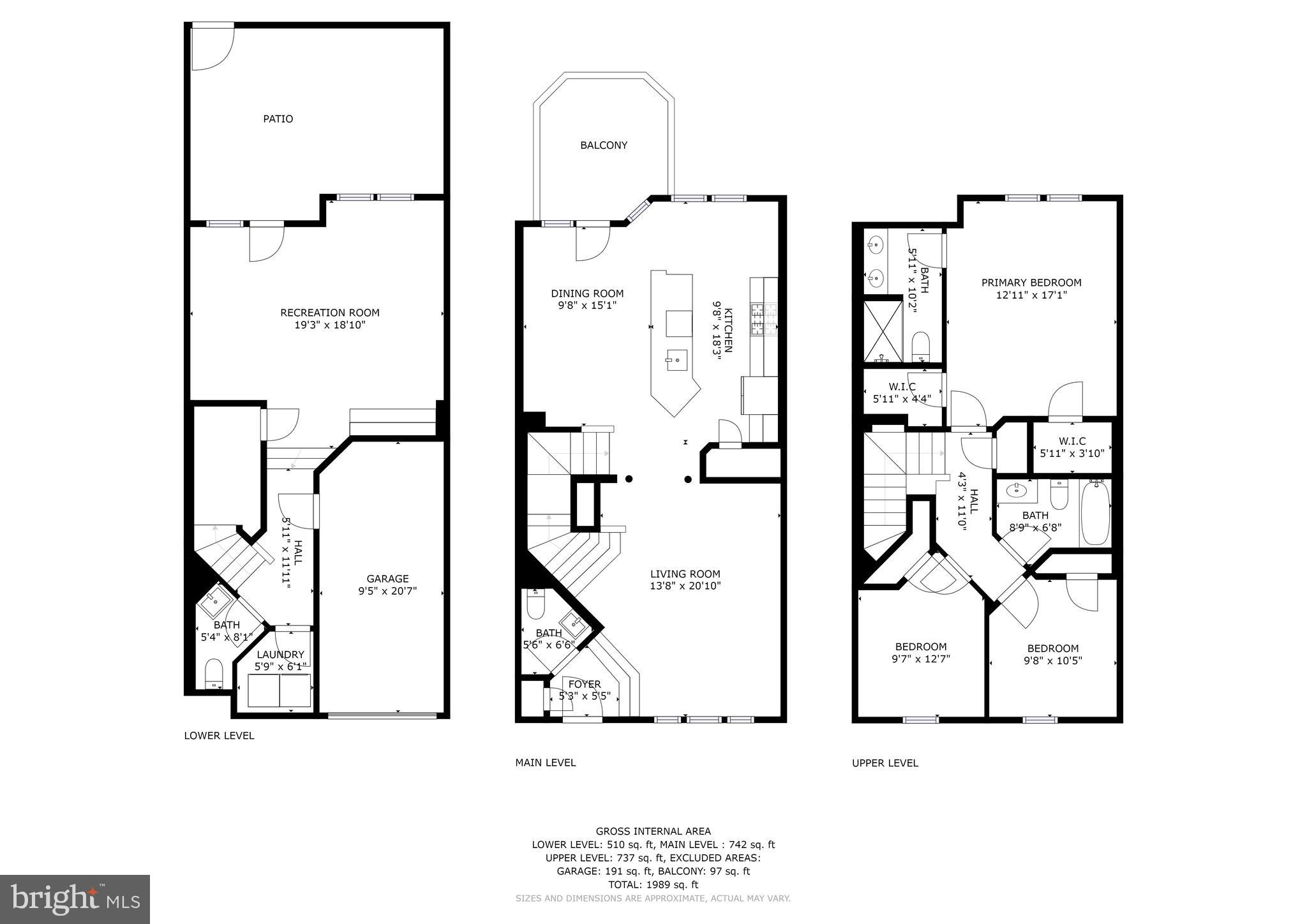 6660 Debra Lu Way Springfield, VA 22150 - Photo 37 of 37 Three level of luxury - almost 2,000sf of space
