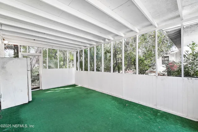 a view of outdoor space and deck