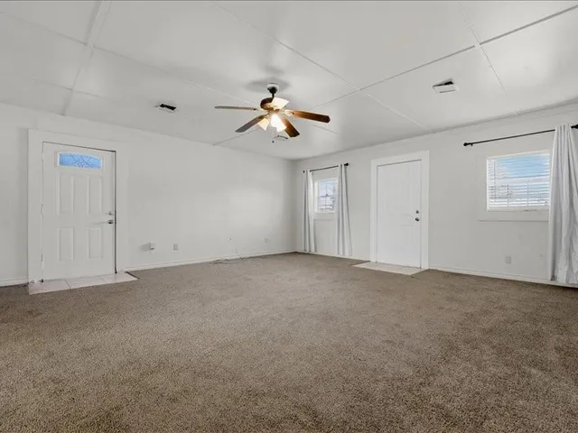 a view of empty room