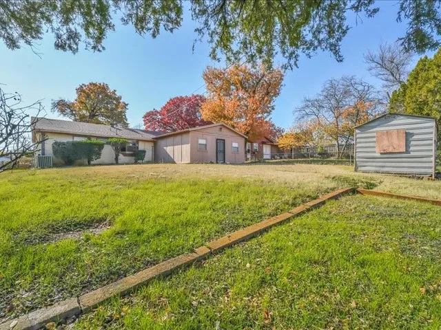 a view of an outdoor space and a lake view