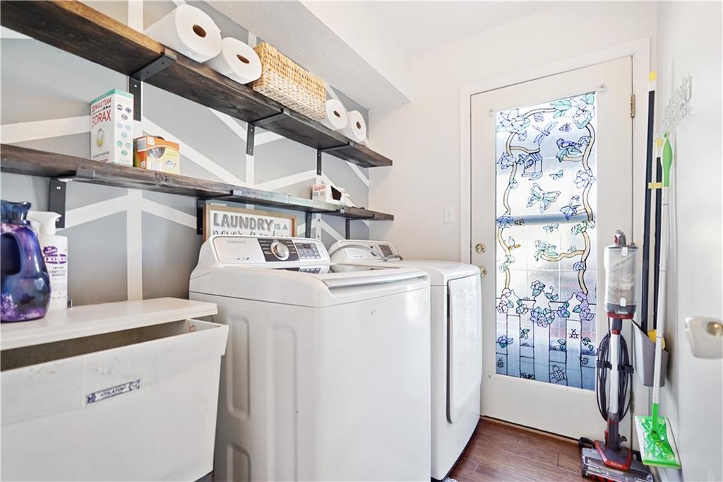 732 Venango Avenue Pittsburgh, PA 15209 - Photo 12 of 25 Just off the kitchen is the laundry with utility sink, storage and a real bonus... an exit out to the rear deck, so convenient as a "mud" entrance.