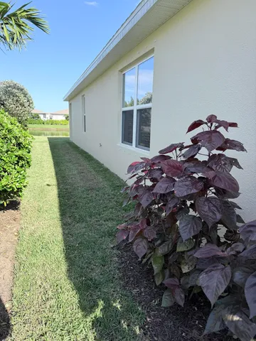 a front view of house with yard