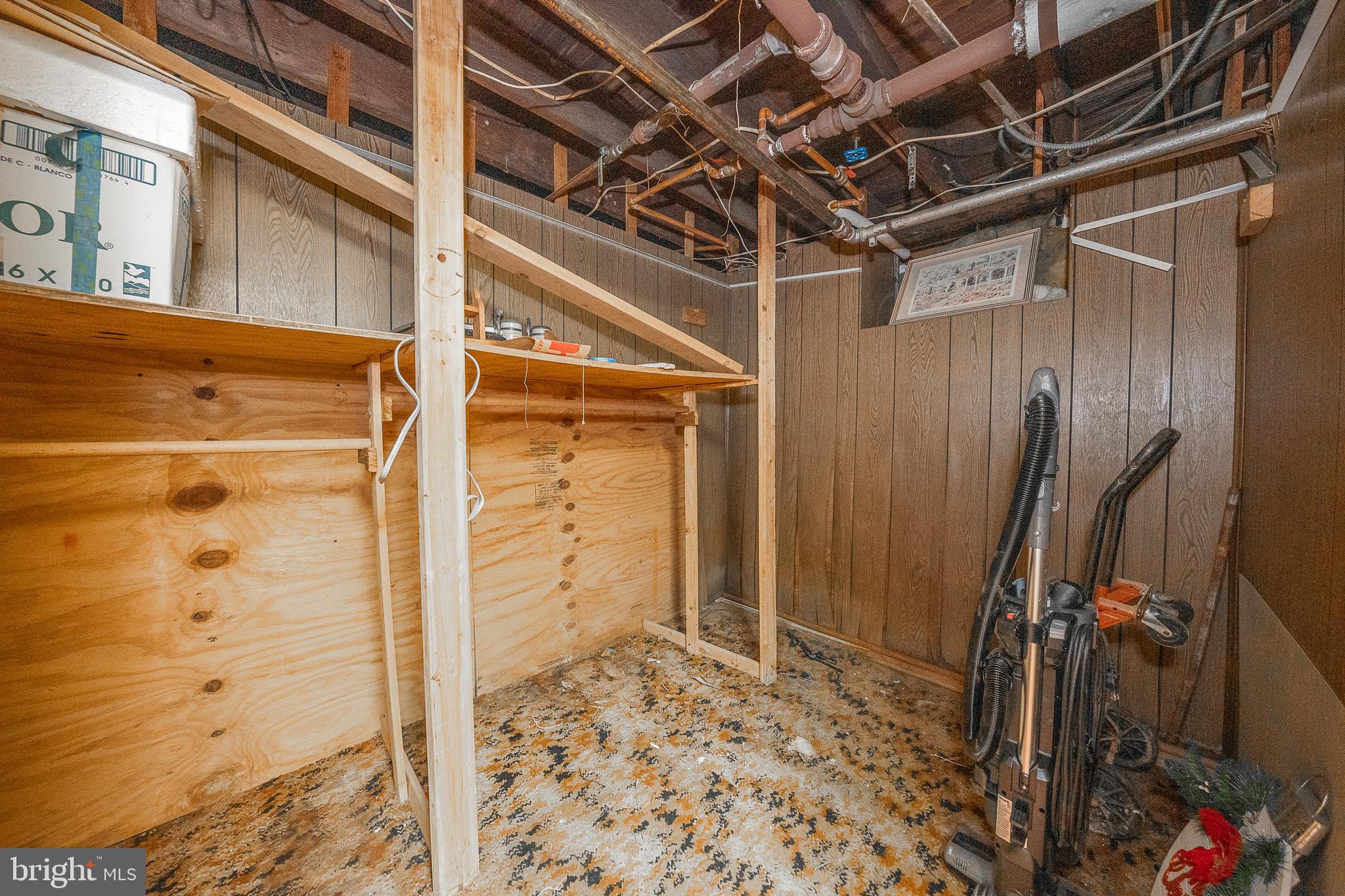 312 Powell Road Springfield, PA 19064 - Photo 29 of 37 Basement storage room
