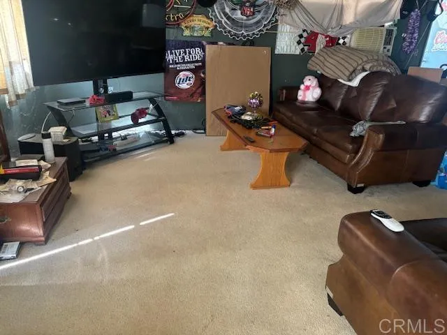 a room with furniture and a flat screen tv