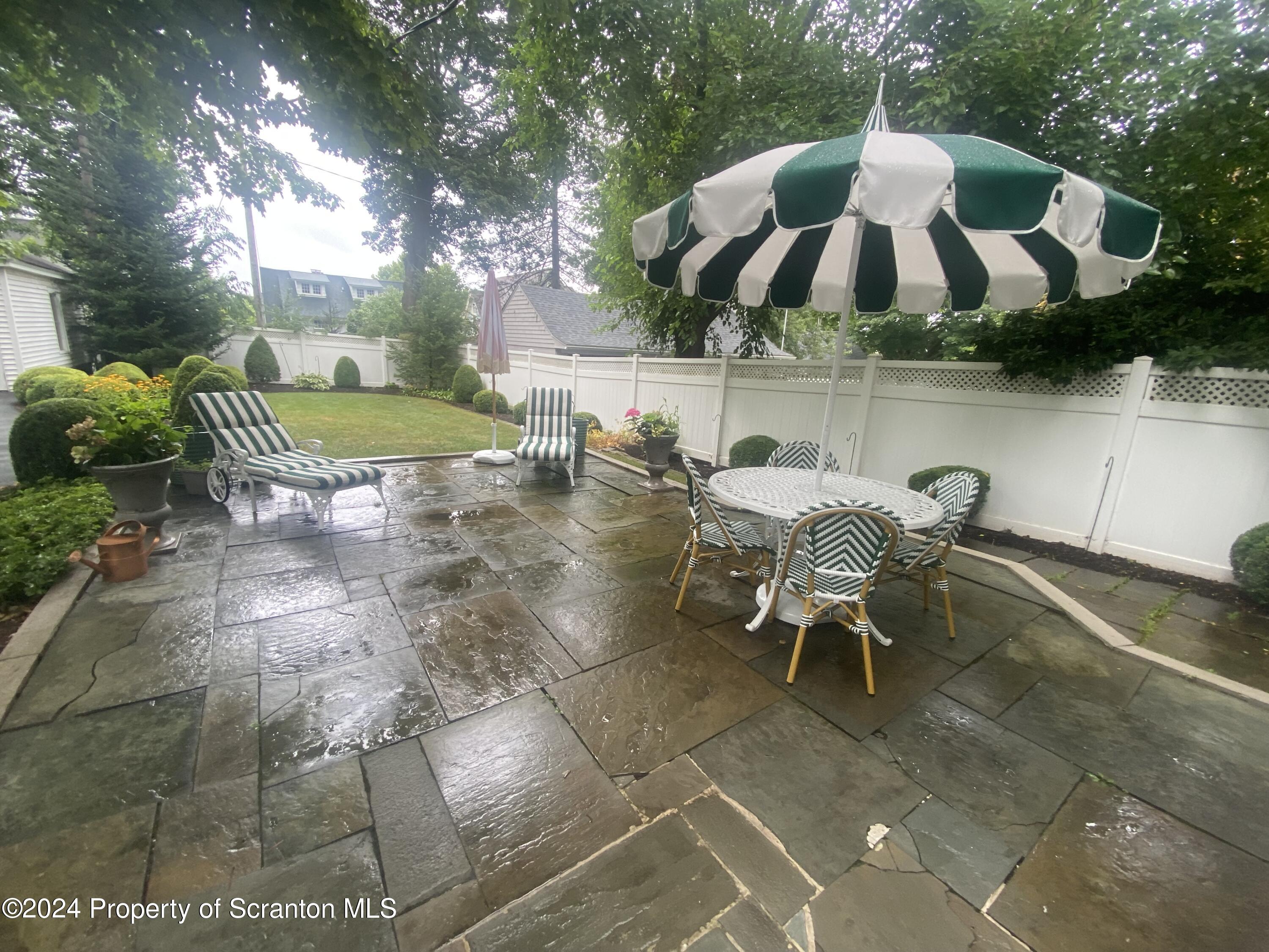 1008 Electric Street Scranton, PA 18509 - Photo 16 of 25 a view of a two chairs and table in the patio