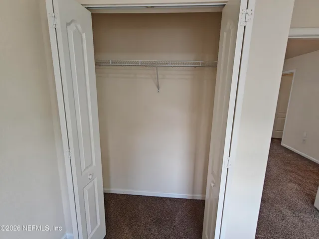 a view of an empty storage area