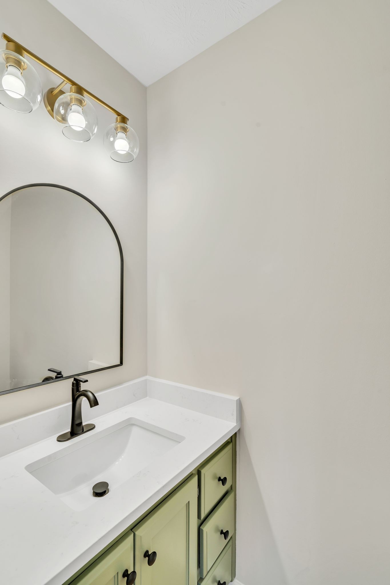 2338 South Main Street Springfield, TN 37172 - Photo 15 of 30 a bathroom with a sink and a mirror