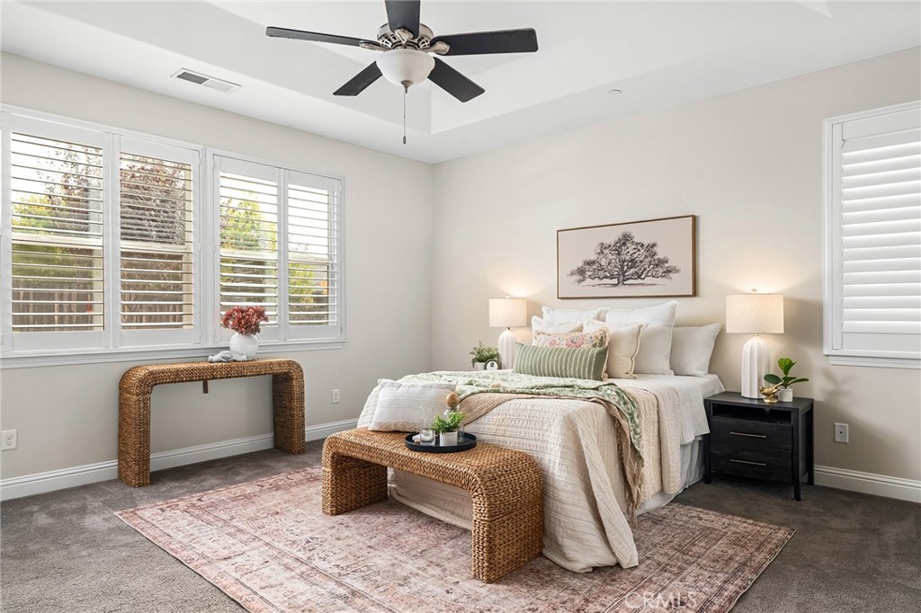 1971 Potter Road Chico, CA 95928 - Photo 34 of 59 a bedroom with a bed and a couch